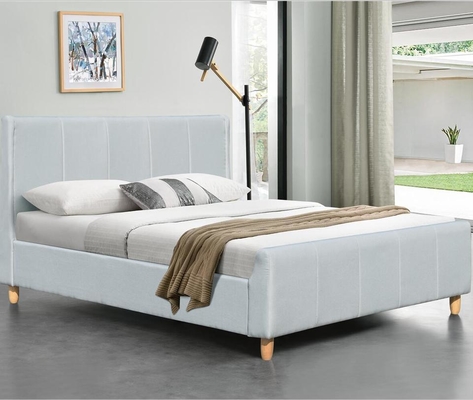 Platform Rangka Tempat Tidur Berlapis Sederhana yang Dapat Disesuaikan Dengan Footboard