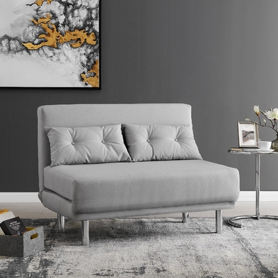 Tempat tidur sofa lipat Sangat berguna Bisa dilipat menjadi sofa atau terlentang ke tempat tidur