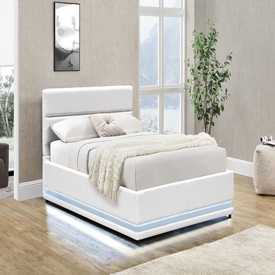 Putih Solid Back Gas Lift Ratu Storage Bed Nyaman Untuk Tidur FSC
