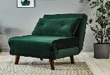 Kain Pu Oem Odm Tempat Tidur Sofa Ukuran Single Dengan Bantal