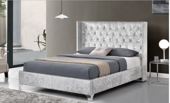 CE Papan tempat tidur berlapis kayu lapis Ukuran Raja Papan tempat tidur dengan sayap