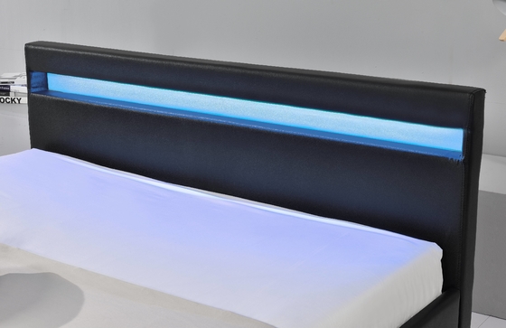 Tempat Tidur Led Pampled memiliki lampu LED untuk membantu Anda tidur dan berisi empat laci penyimpanan