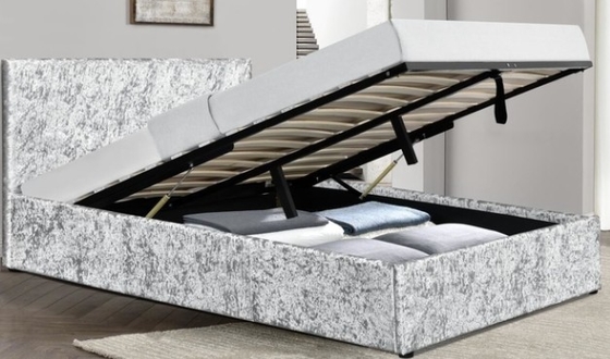 Sliver dihancurkan Velevt gas Lift Frame untuk tempat tidur