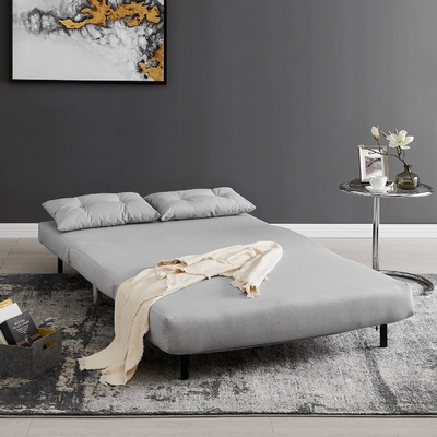 Tempat tidur sofa lipat Sangat berguna Bisa dilipat menjadi sofa atau terlentang ke tempat tidur