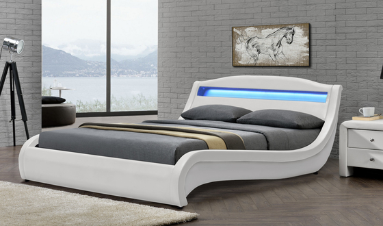 Hal ini baik untuk kesehatan pinggang dan memungkinkan tempat tidur LED untuk bersinar