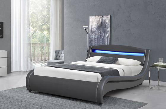 Hal ini baik untuk kesehatan pinggang dan memungkinkan tempat tidur LED untuk bersinar