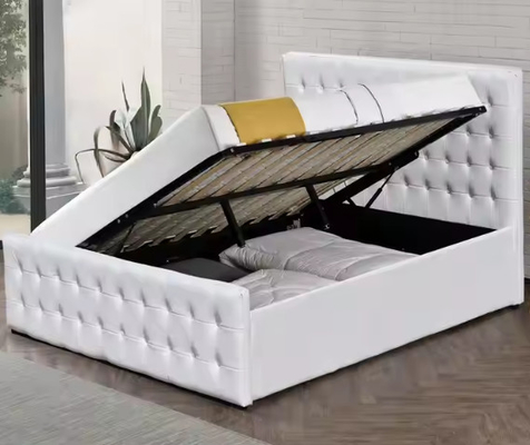 Tempat tidur berlapis dengan gas Bangun penyimpanan, Rangka tempat tidur dengan penyimpanan