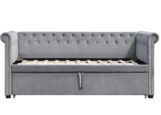 Daybed Berlapis Tufted Twin