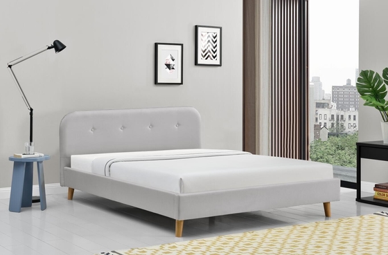 Tempat Tidur Berlapis Kayu Kaki Anak