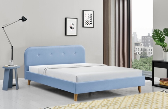 Tempat Tidur Berlapis Kayu Kaki Anak