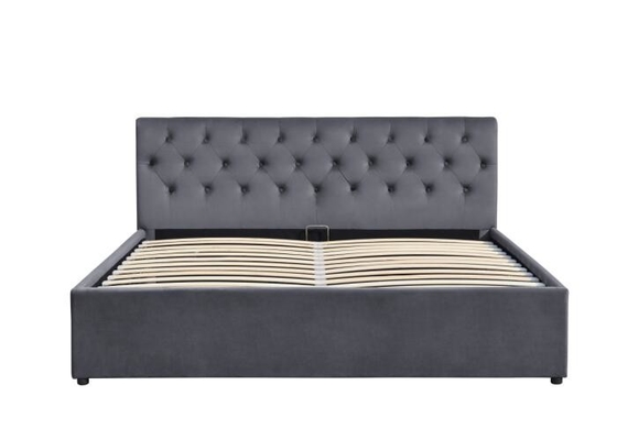 Tempat Tidur Penyimpanan Berumbai Kayu Lapis