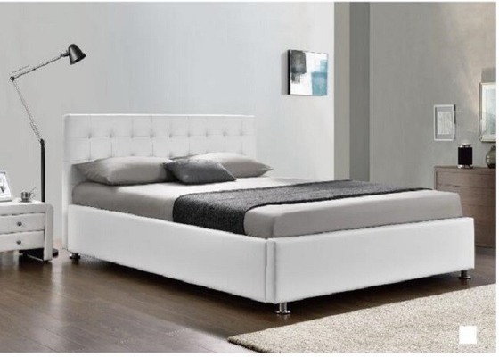 Kain Mewah Lift Up Storage Bed Ukuran Ganda Sertifikasi BSCI