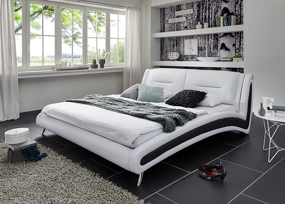 Ottoman Luxury Classic Royal Melengkung King Size Bed Set Furnitur Kamar Tidur