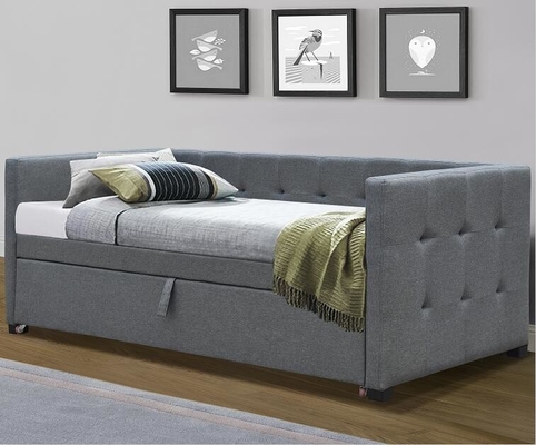 Tempat Tidur Siang Berlapis Linen Twin