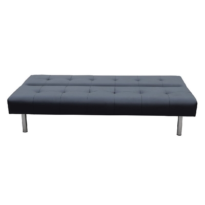 Tempat Tidur Sofa Kulit Tiga Tempat Duduk