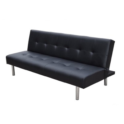 Tempat Tidur Sofa Kulit Tiga Tempat Duduk