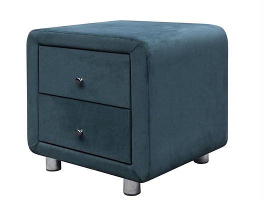 Meja Samping Tempat Tidur Nordic Kustom Penyimpanan Kecil Laci Kain Kayu Lapis Meja nakas